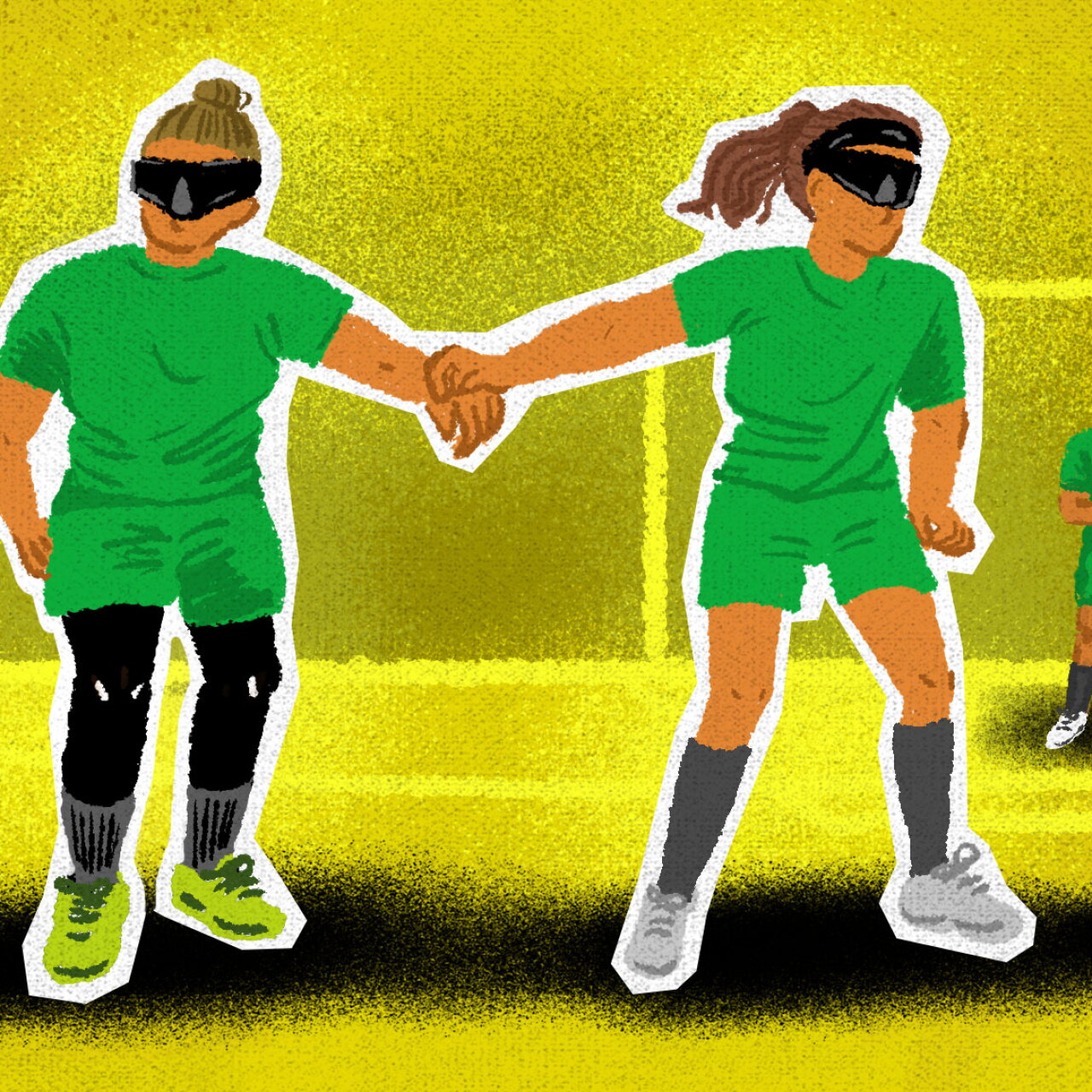 Playing in the dark: Australia's Women's blind football